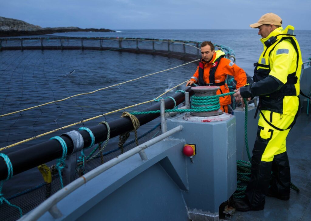 Ragnarok arbeidstøy på havet