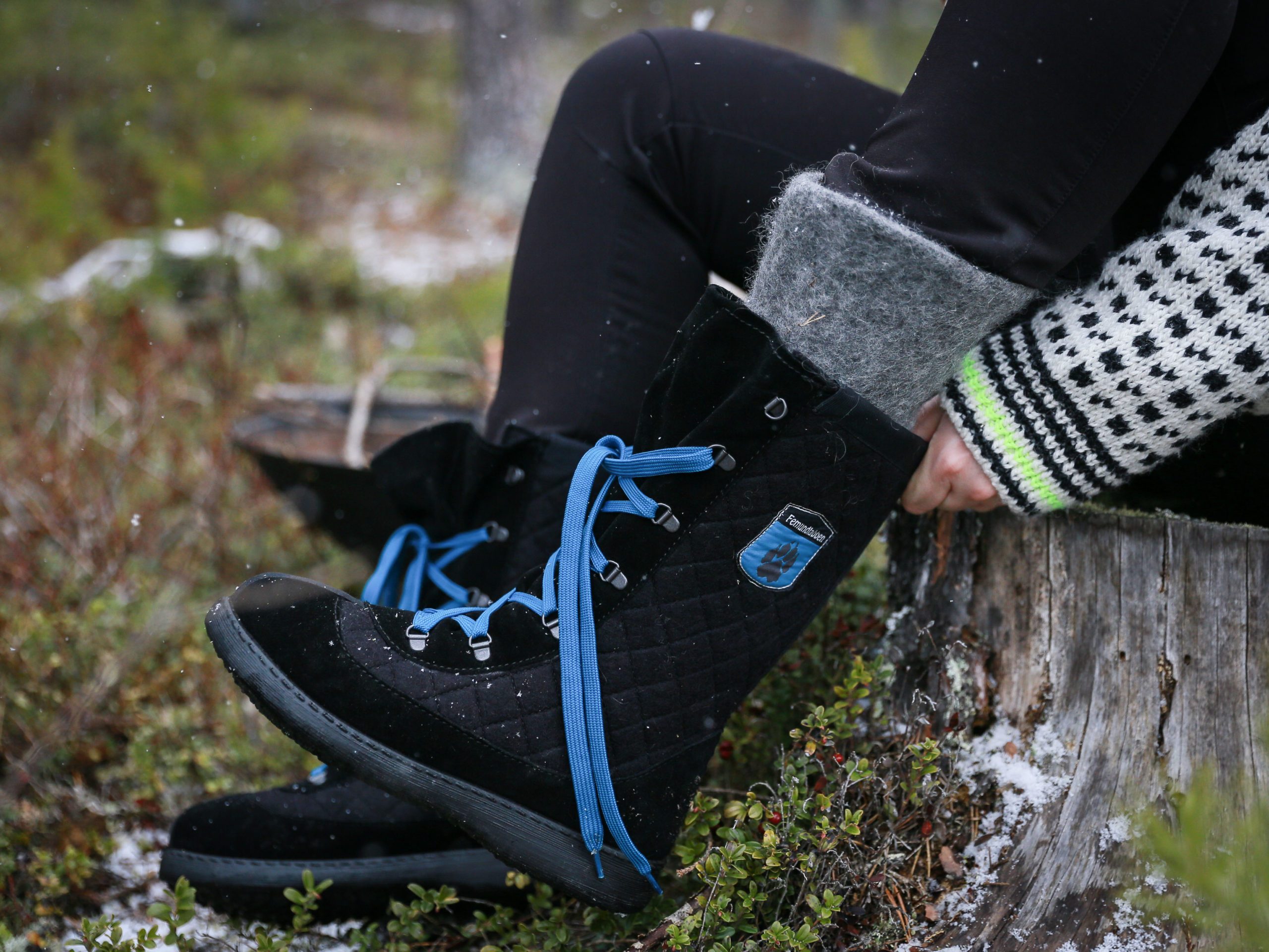 Lag på lag gir bedre varme Femundlabben og kartanker