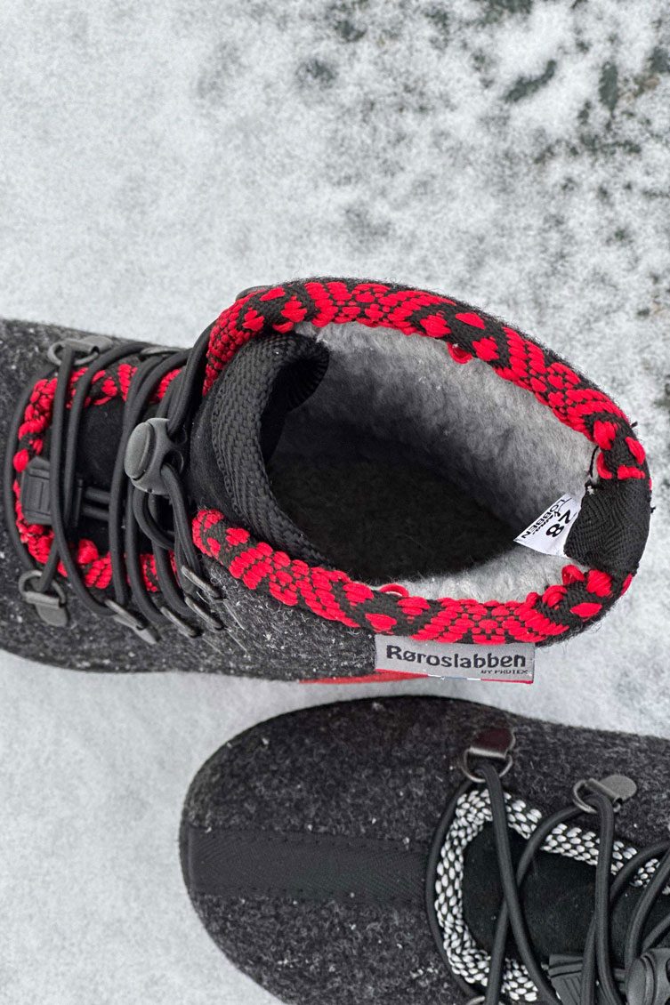 roroslabben-jr-for ullfiltsko til barn, detaljer